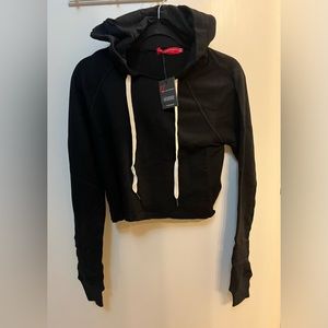 N:philanthropy women cropped hoodie